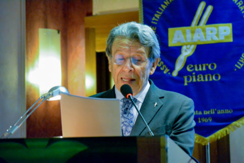 Luciano Del Rio apre i lavori dell'Assemblea AIARP 2019